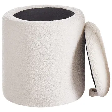 Puff Berea 2-pack - Vit - Möbler - Fåtölj & stolar - Pall & puff - Sittpuff