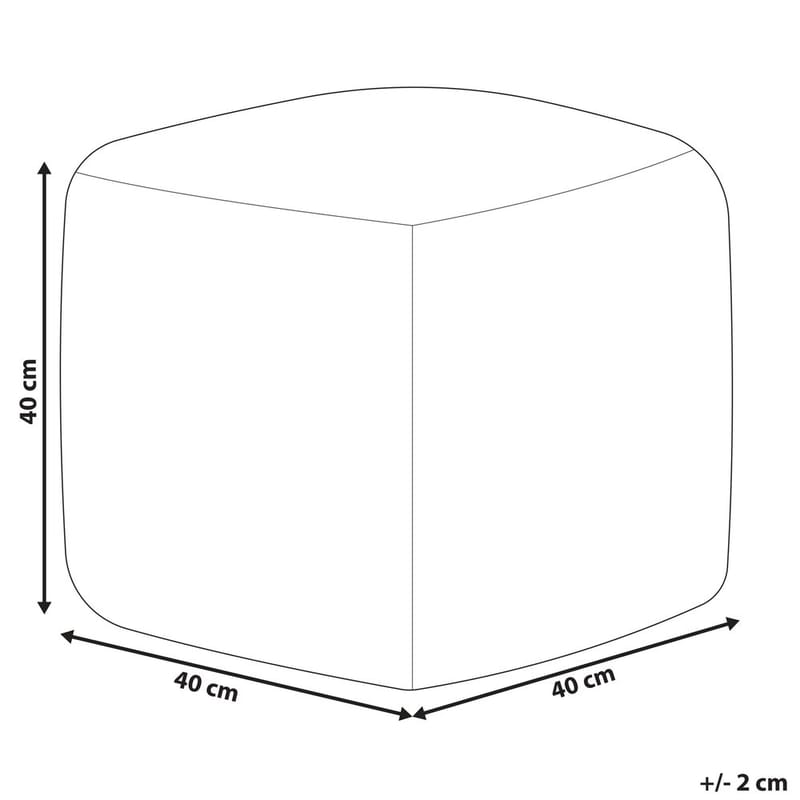 Puff Bhilwara - Möbler - Fåtölj & stolar - Pall & puff - Sittpuff