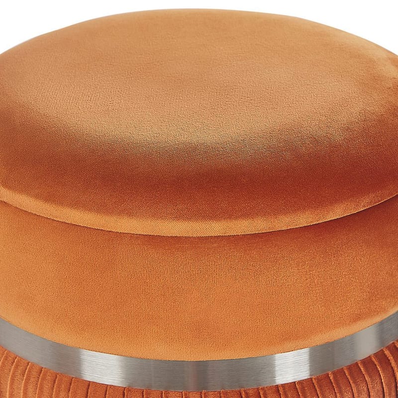 Puff Camdenton 2-pack - Orange - Möbler - Fåtölj & stolar - Pall & puff - Sittpuff