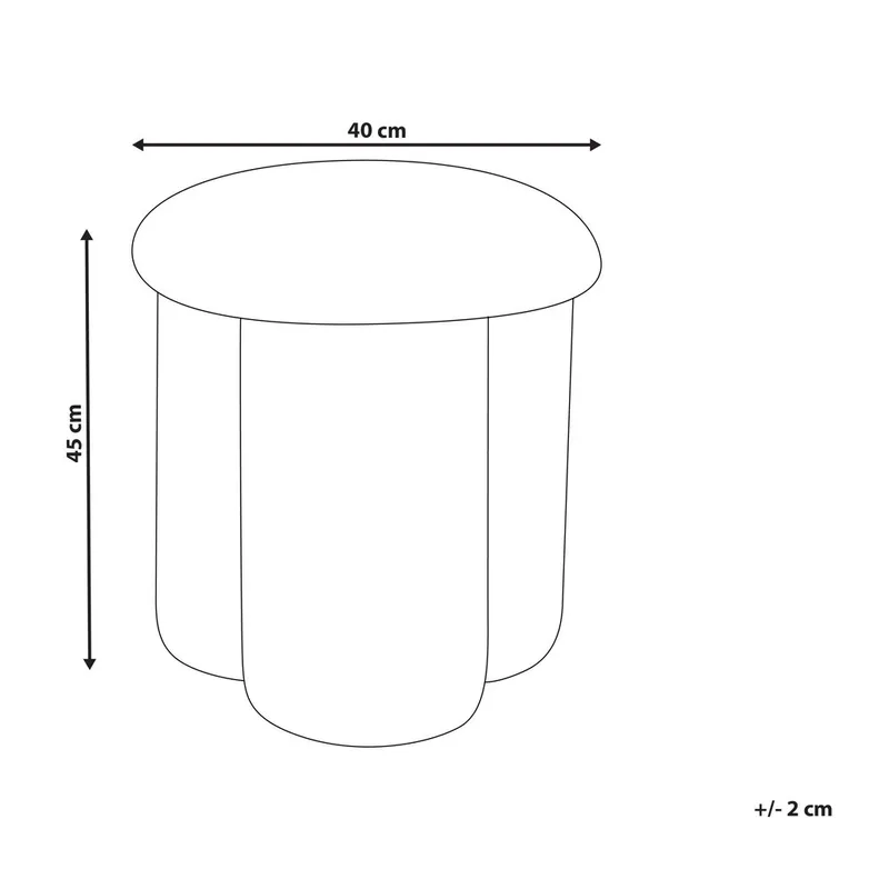 Puff Carrington - Möbler - Fåtölj & stolar - Pall & puff - Sittpuff