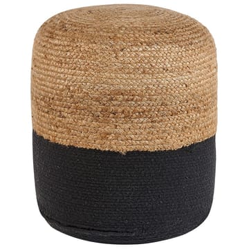 Puff Dalama - Svart, beige - Möbler - Fåtölj & stolar - Pall & puff - Sittpuff