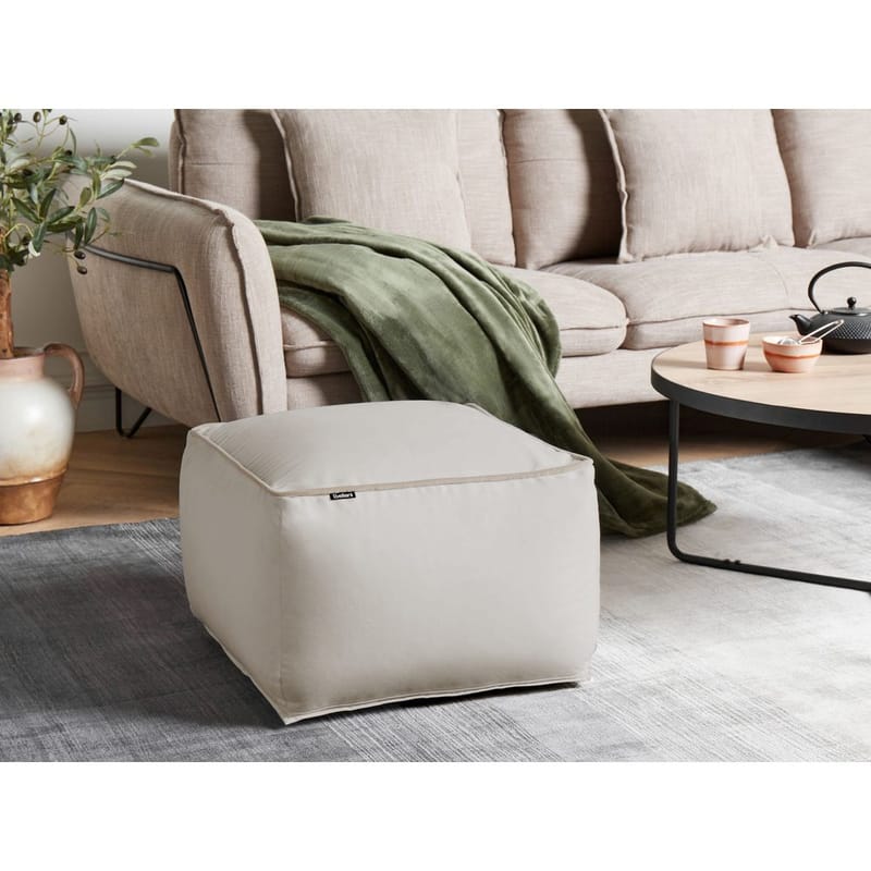 Puff Dareyn - Ljusbeige - Möbler - Fåtölj & stolar - Pall & puff - Sittpuff