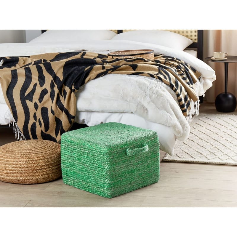 Puff Dhadar - Grön - Möbler - Fåtölj & stolar - Pall & puff - Sittpuff