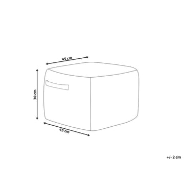 Puff Dhadar - Naturligt, beige - Möbler - Fåtölj & stolar - Pall & puff - Sittpuff