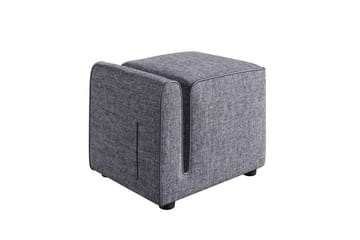 Puff Djarhint Grå - Grå - Möbler - Fåtölj & stolar - Pall & puff - Sittpuff