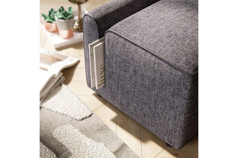 Puff Djarhint Grå - Grå - Möbler - Fåtölj & stolar - Pall & puff - Sittpuff