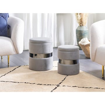 Puff Doris 2-pack - Möbler - Fåtölj & stolar - Pall & puff - Sittpuff