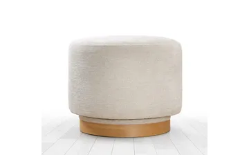 Puff Doroufield Grädde - Grädde - Möbler - Fåtölj & stolar - Pall & puff - Sittpuff