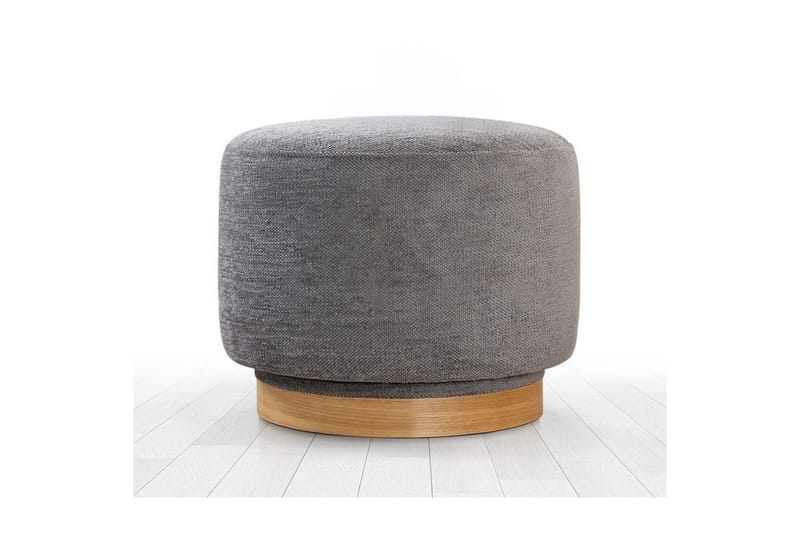 Puff Doroufield Grå - Grå - Möbler - Fåtölj & stolar - Pall & puff - Sittpuff