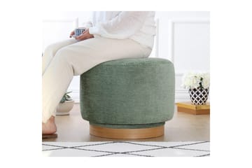 Puff Doroufield Grön - Grön - Möbler - Fåtölj & stolar - Pall & puff - Sittpuff