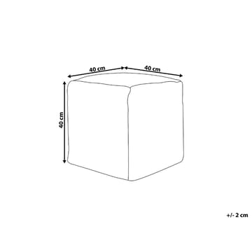 Puff Harnai - Möbler - Fåtölj & stolar - Pall & puff - Sittpuff