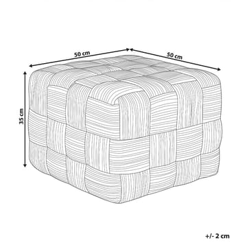 Puff Hosri - Möbler - Fåtölj & stolar - Pall & puff - Sittpuff