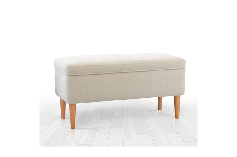 Puff Iralton Grädde - Grädde - Möbler - Fåtölj & stolar - Pall & puff - Sittpuff