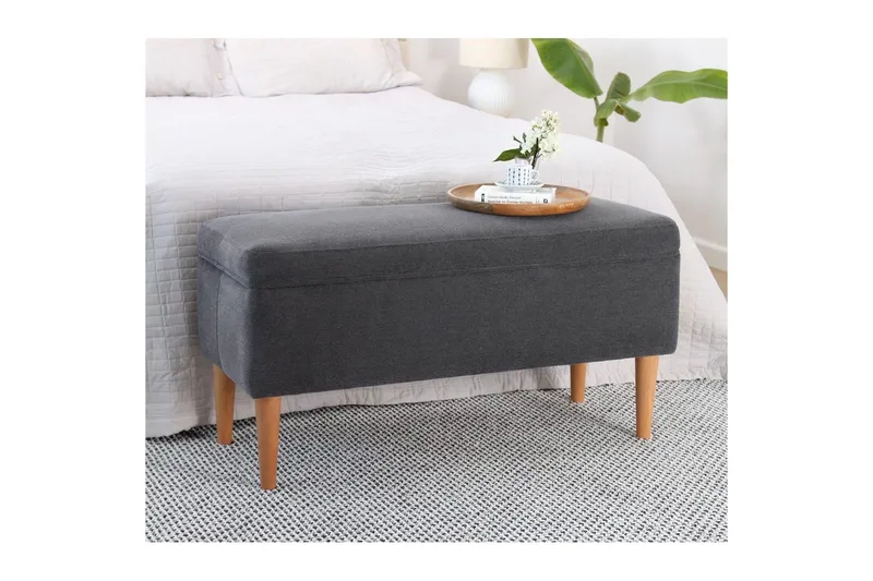 Puff Iralton Grå - Grå - Möbler - Fåtölj & stolar - Pall & puff - Sittpuff