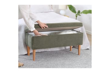 Puff Iralton Grön - Grön - Möbler - Fåtölj & stolar - Pall & puff - Sittpuff