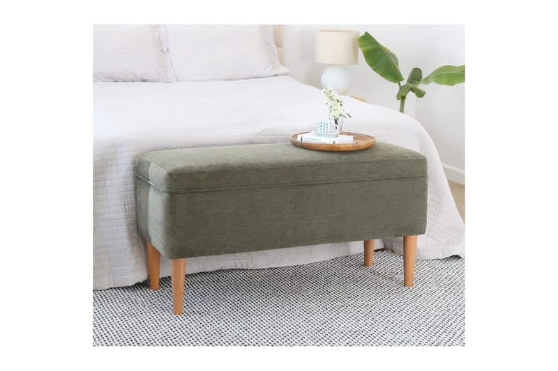 Puff Iralton Grön - Grön - Möbler - Fåtölj & stolar - Pall & puff - Sittpuff