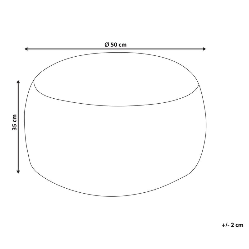 Puff Kandhkot - Grå - Möbler - Fåtölj & stolar - Pall & puff - Sittpuff