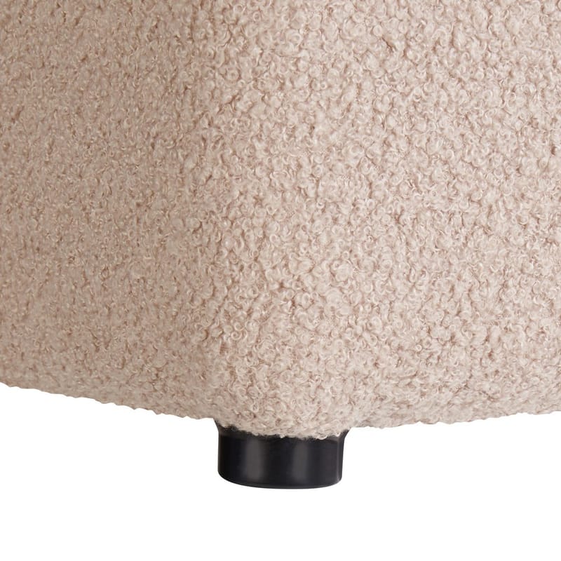 Puff Kansas - Beige - Möbler - Fåtölj & stolar - Pall & puff - Sittpuff