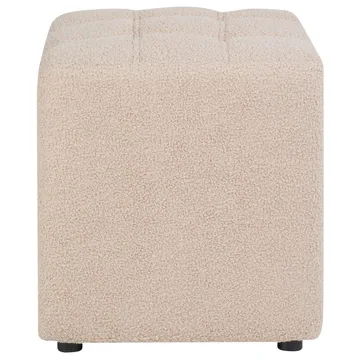 Puff Kansas - Beige - Möbler - Fåtölj & stolar - Pall & puff - Sittpuff