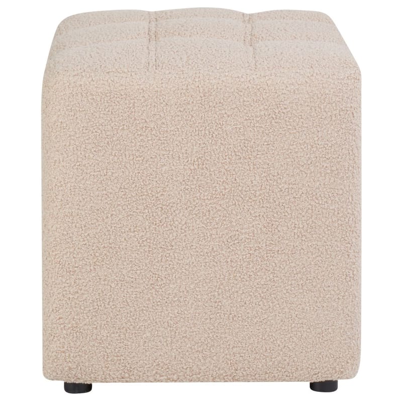 Puff Kansas - Beige - Möbler - Fåtölj & stolar - Pall & puff - Sittpuff