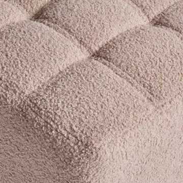 Puff Kansas - Beige - Möbler - Fåtölj & stolar - Pall & puff - Sittpuff