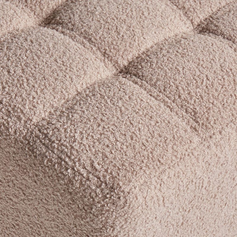 Puff Kansas - Beige - Möbler - Fåtölj & stolar - Pall & puff - Sittpuff