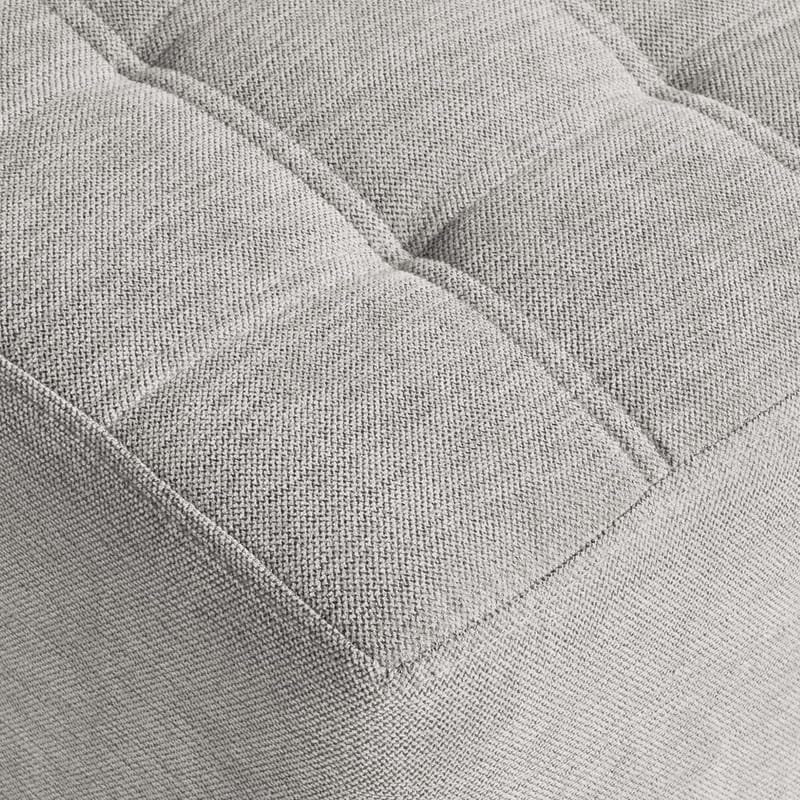 Puff Kansas - Grå - Möbler - Fåtölj & stolar - Pall & puff - Sittpuff