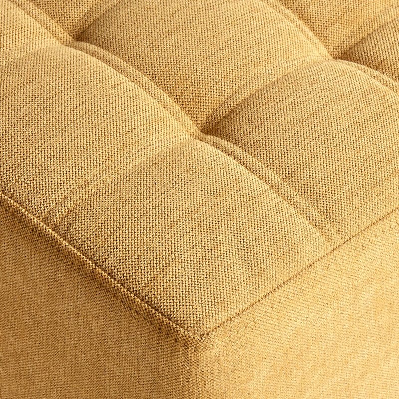 Puff Kansas - Gul - Möbler - Fåtölj & stolar - Pall & puff - Sittpuff