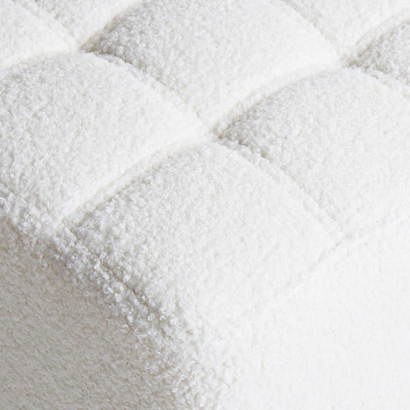 Puff Kansas - Vit - Möbler - Fåtölj & stolar - Pall & puff - Sittpuff