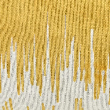 Puff Kawai - Gul, Vit - Möbler - Fåtölj & stolar - Pall & puff - Sittpuff