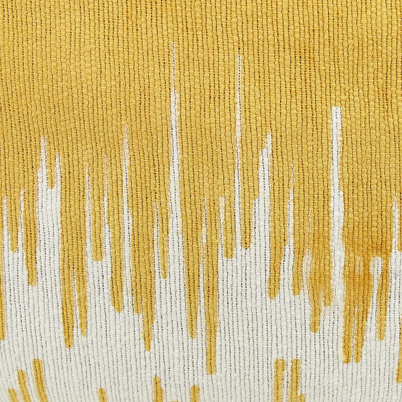 Puff Kawai - Gul, Vit - Möbler - Fåtölj & stolar - Pall & puff - Sittpuff