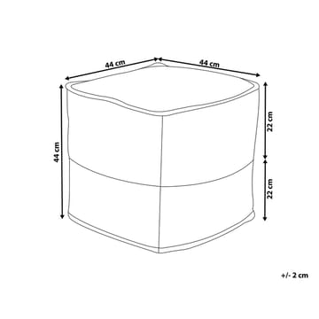 Puff Kirama - Möbler - Fåtölj & stolar - Pall & puff - Sittpuff