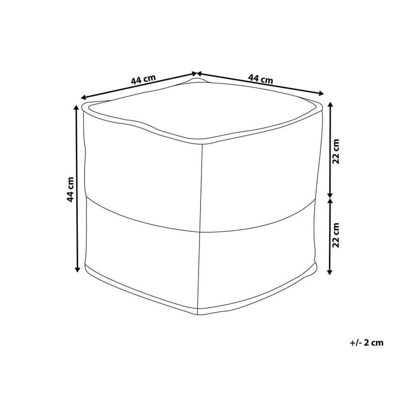 Puff Kirama - Möbler - Fåtölj & stolar - Pall & puff - Sittpuff