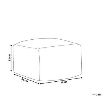 Puff Knidos - Möbler - Fåtölj & stolar - Pall & puff - Sittpuff
