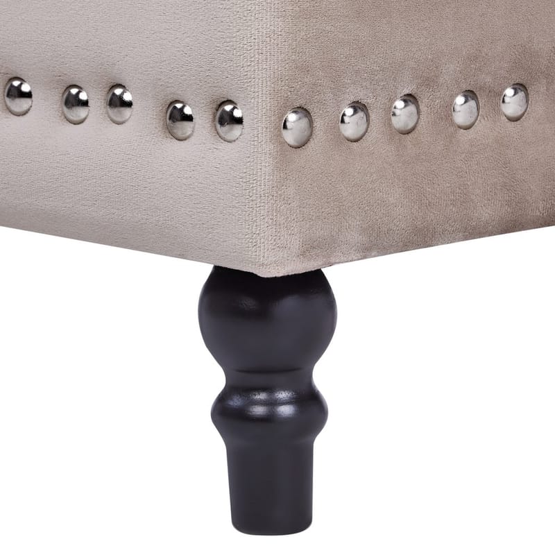 Puff Loretto - Beige - Möbler - Fåtölj & stolar - Pall & puff - Sittpuff