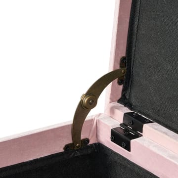 Puff Loretto - Rosa, Svart - Möbler - Fåtölj & stolar - Pall & puff - Sittpuff