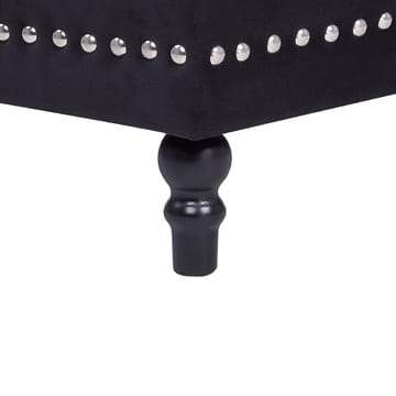 Puff Loretto - Svart - Möbler - Fåtölj & stolar - Pall & puff - Sittpuff