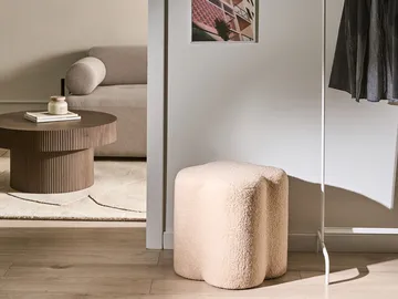 Puff Mancos - Beige - Möbler - Fåtölj & stolar - Pall & puff - Sittpuff