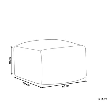 Puff Manisa - Möbler - Fåtölj & stolar - Pall & puff - Sittpuff