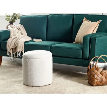 Puff Maryland - Vit - Möbler - Fåtölj & stolar - Pall & puff - Sittpuff