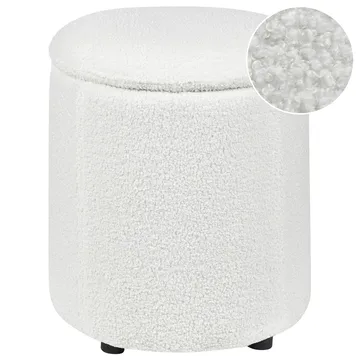 Puff Maryland - Vit - Möbler - Fåtölj & stolar - Pall & puff - Sittpuff