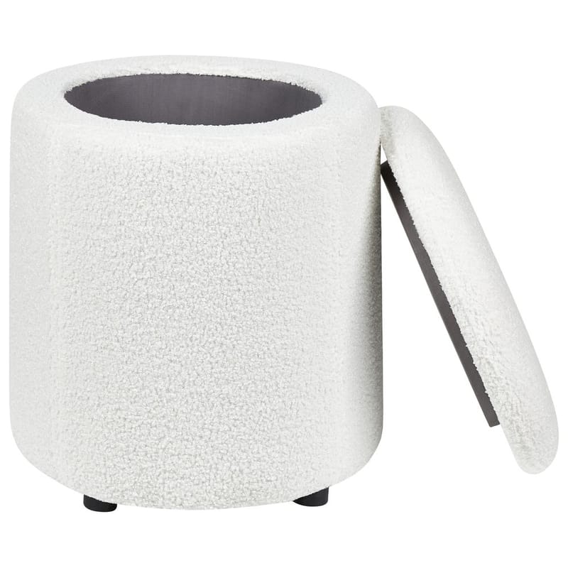 Puff Maryland - Vit - Möbler - Fåtölj & stolar - Pall & puff - Sittpuff