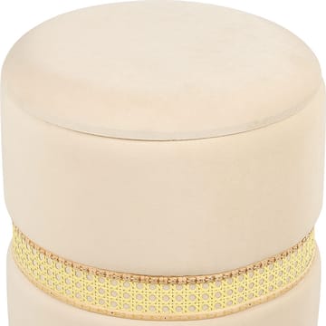 Puff Medford 2-pack - Beige - Möbler - Fåtölj & stolar - Pall & puff - Sittpuff