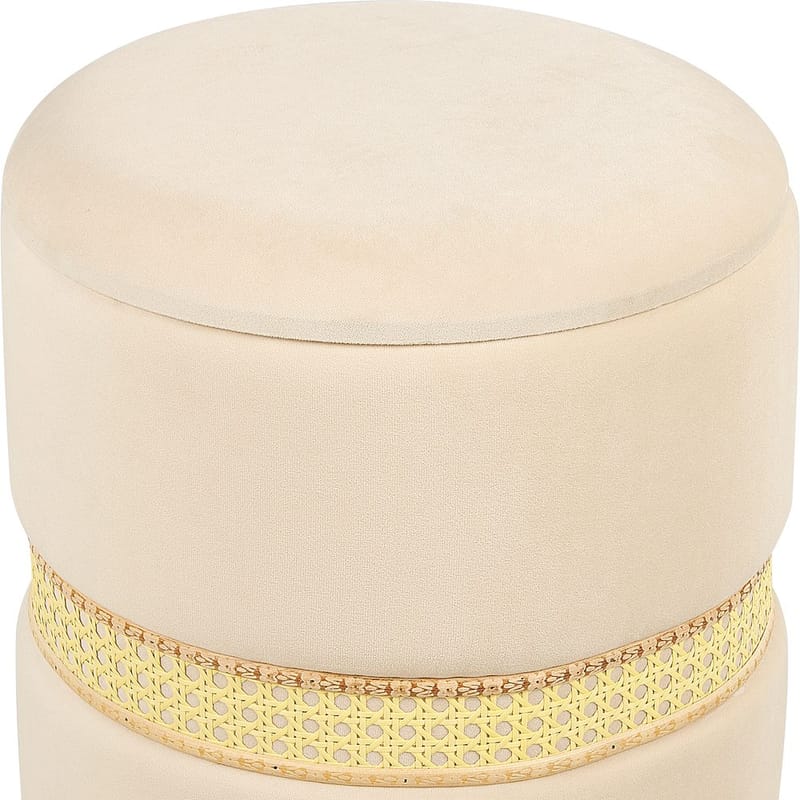 Puff Medford 2-pack - Beige - Möbler - Fåtölj & stolar - Pall & puff - Sittpuff