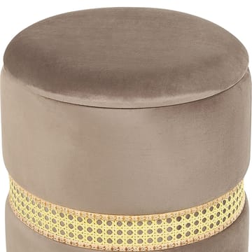 Puff Medford 2-pack - Grå - Möbler - Fåtölj & stolar - Pall & puff - Sittpuff