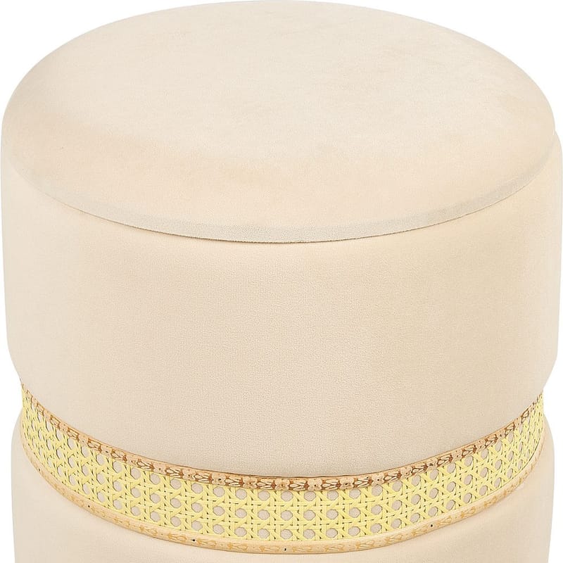 Puff Medford 2-pack - Beige - Möbler - Fåtölj & stolar - Pall & puff - Sittpuff