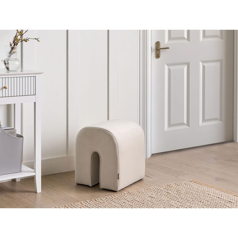 Puff Modoc - Beige - Möbler - Fåtölj & stolar - Pall & puff - Sittpuff