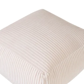 Puff Mukki - Beige - Möbler - Fåtölj & stolar - Pall & puff - Sittpuff