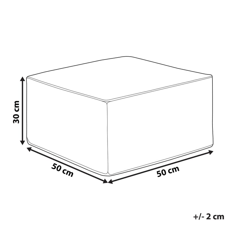 Puff Mukki - Ljusröd - Möbler - Fåtölj & stolar - Pall & puff - Sittpuff