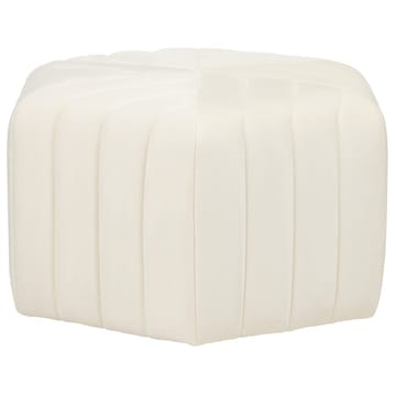 Puff Murietta - Vit - Möbler - Fåtölj & stolar - Pall & puff - Sittpuff